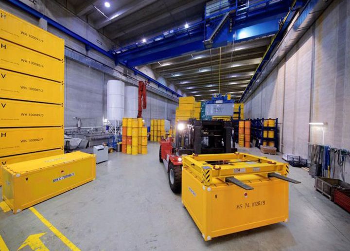 KTE Interim Storage - Container Transport Preparation